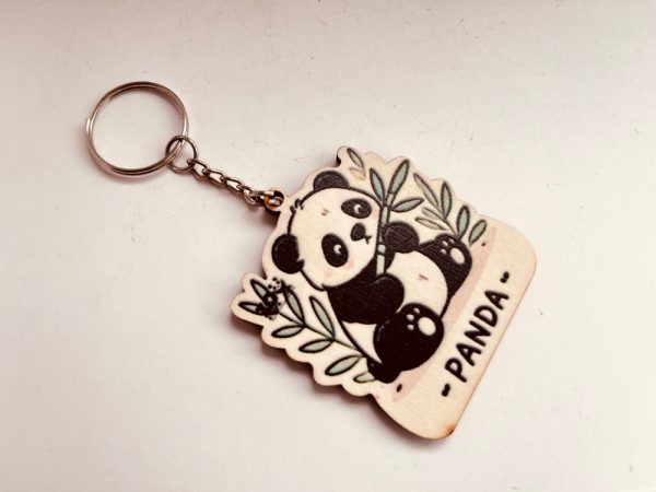wood keyring