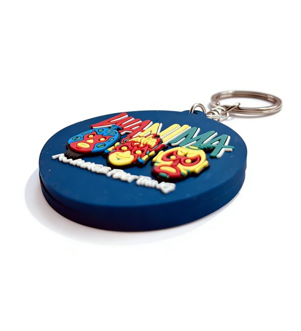 soft PVC keyring