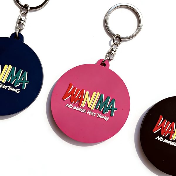 soft PVC keyring
