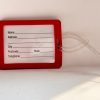 PVC luggage tag