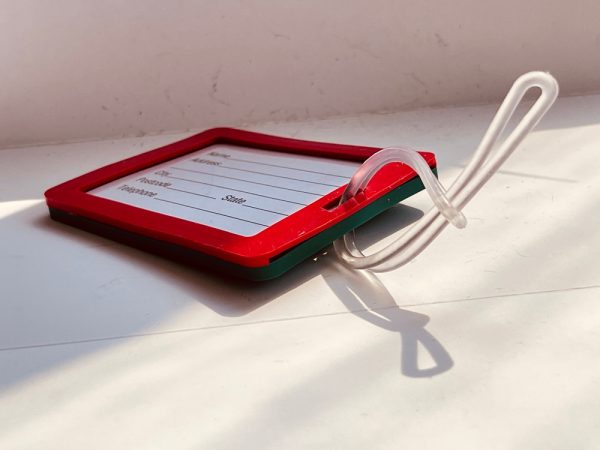 PVC luggage tag