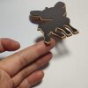 wooden fridge magnet