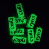 Glow in the Dark PVC Keychain